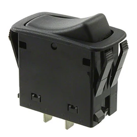 Carling Technologies L11D1S001-AZZ00-000 Switch, Rocker, L SERIES, NON-Lighted, SPST, ON-NONE-OFF, 22.1MM X 44.1MM MOUNTI by Carling Technologies