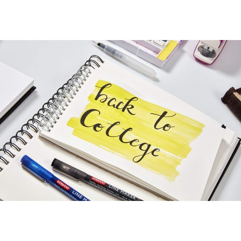 Derwent Line Marker Set, Black (3 Pieces)