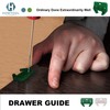 Drawer Guides L-Angle Drawer Guides with Screws, 8 Pack |