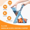 ELIVARA Safe Mandoline Slicer Plus – Adjustable Vegetable Chopper, Stainless