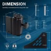 for Newport Vessels Pontoon Trolling Motor Mount Deck Bracket shaft