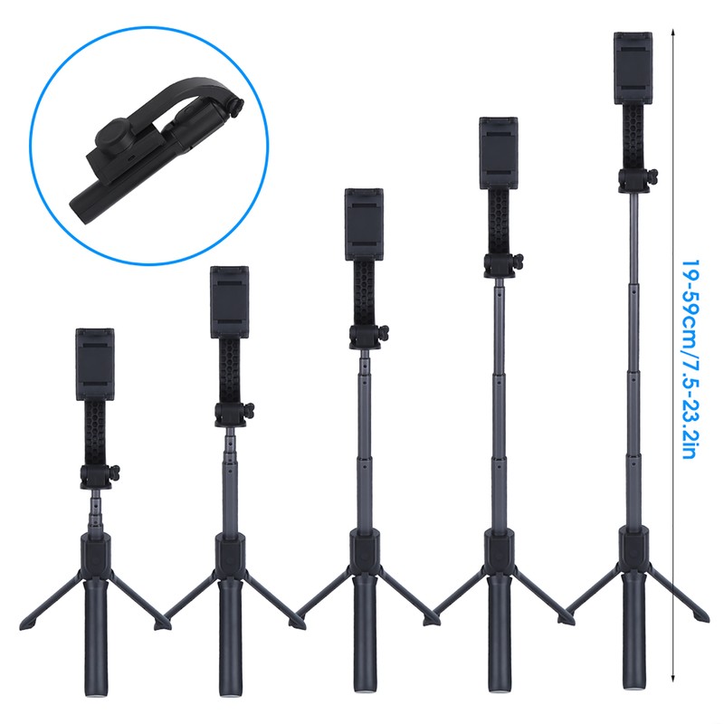 Ballhead Stabilizer Anti‑Shake Tripod Bluetooth Remote Control Selfie Stick for