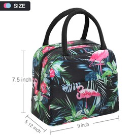 YumSur Lunch Bags for Women Insulated Lunch Cooler Bags with Front Pocket Portable Thermal Leak-Proof Lunch Bag for Men Adults Girls Children Work Outdoor Picnic