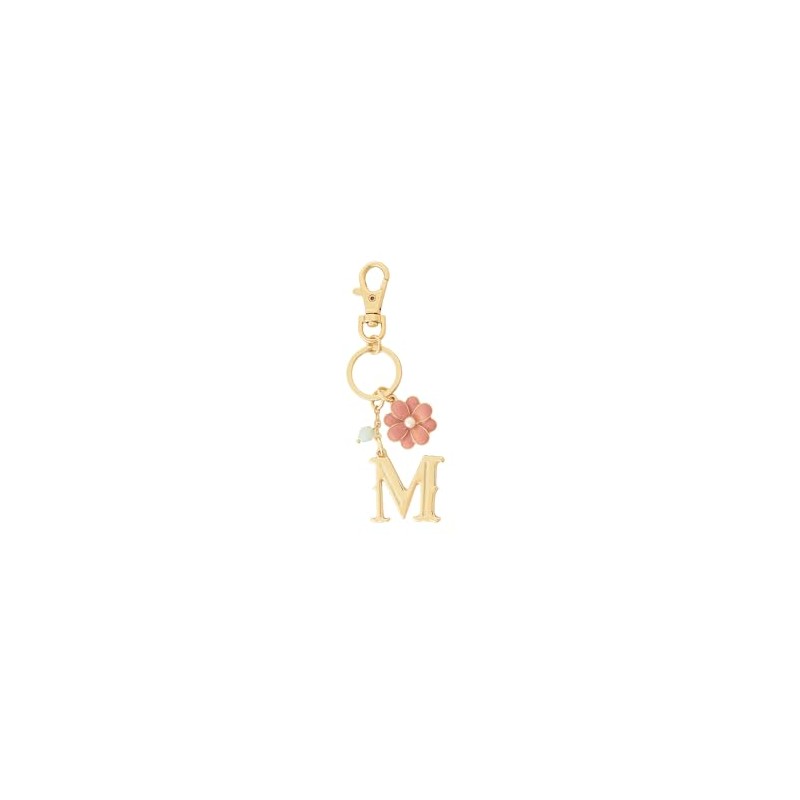 Afternoon Tea Living JD54 Initial Keychain Keychain, M