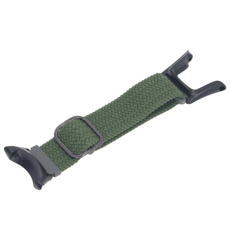 Nylon Weaving Watchband Adjustable Washable Breathable Lightweight Nylon Braided Watch