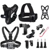 Action Camera Accessories Kit, Cam Accessories Chin Brace Chest Strap