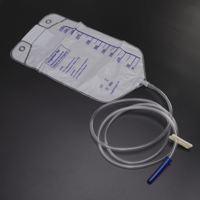 Natudeco Disposable Enema Bag 1750ml Colonic Cleansing Set Colonic Irrigation