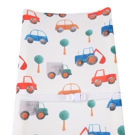 Tontukatu Changing Pad Cover Set 3 Pack Jersey Knit Ultra Soft for Baby Boys Girls Rocket Satellite/Car/Bus