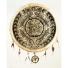 Shaman drum goat 16 inch Maya Style