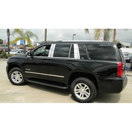 Upgrade Your Auto Side Molding Trim for Chevy Tahoe 2015-2020 (Stainless Steel 4pc Factory Style)