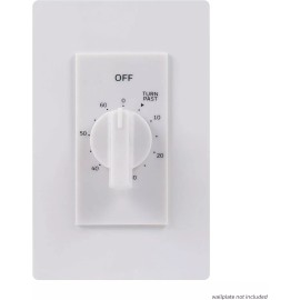Honeywell In Wall Spring Wound Timer 60 Minute Countdown For Lights Fans Heaters