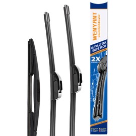 Wenyant 26"/18"/10" Windshield Wipers Compatible with Honda HRV HR-V 2016 2017 2018 2019 2020 2021 2022 Front and Rear Wiper Blades for My Car Automotive Replacement (Set of 3)
