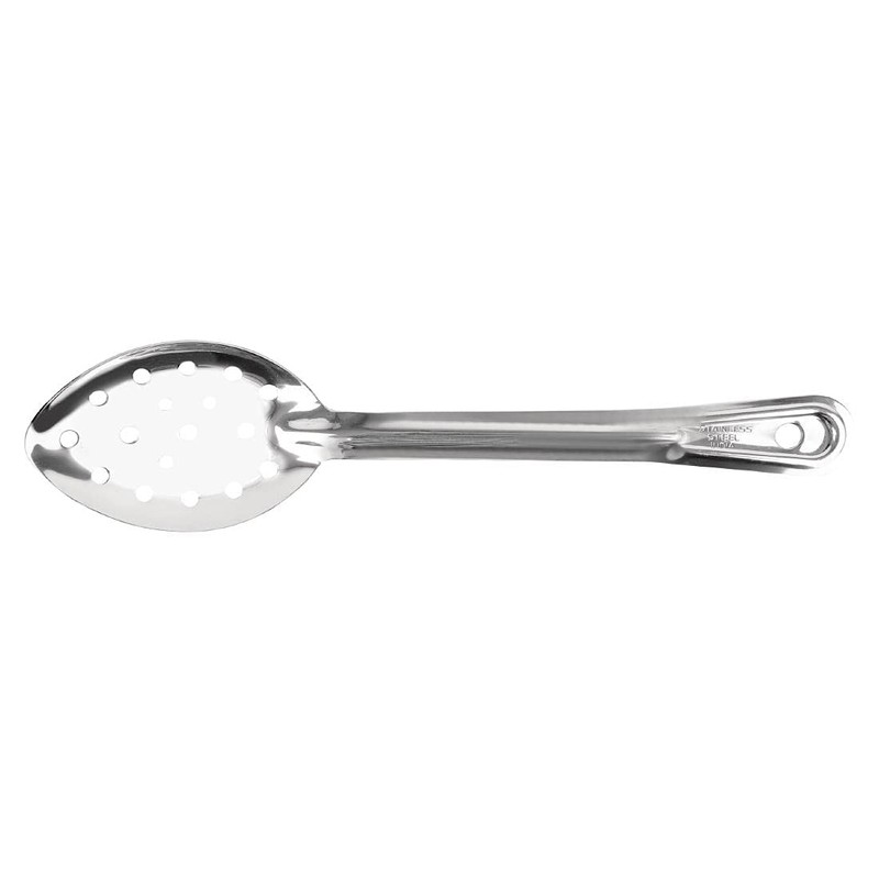 Vogue J631 Serving Spoon Perforated - 28cm 11', Silver