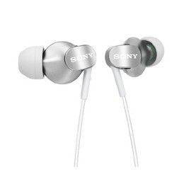 SONY MDR-EX220LP/W In-Ear Headphones White