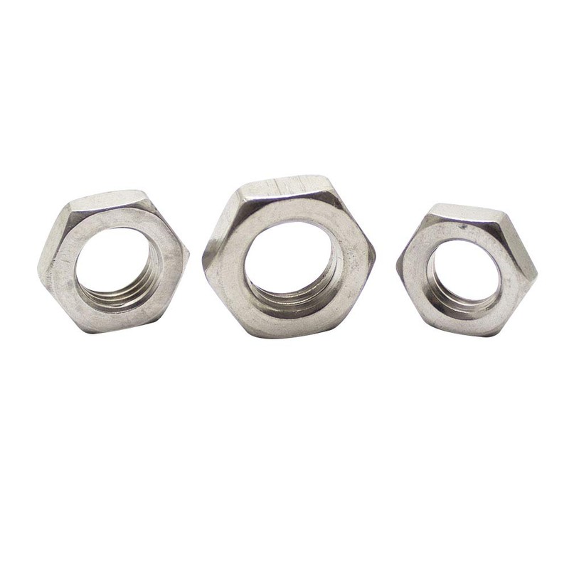 Hex Nuts M16 Low Form DIN 439 Stainless Steel A2