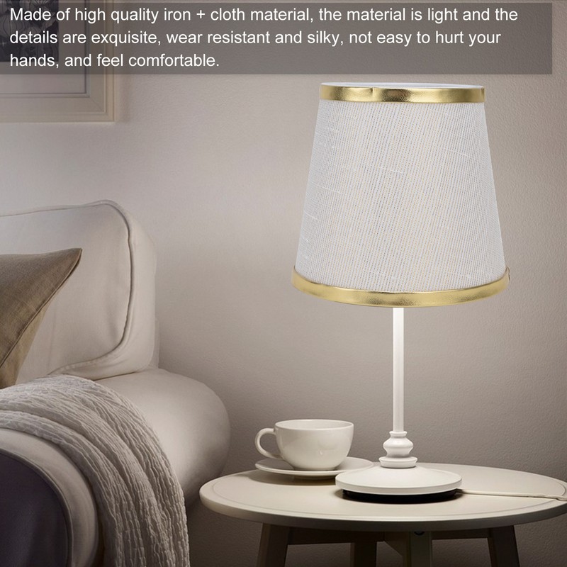 2PCS Fabric Lampshade European Style Lamp Shade for E14 Screw