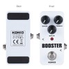 KOKKO FBS2 Mini Booster Pedal Portable 2-Band EQ Guitar Effect