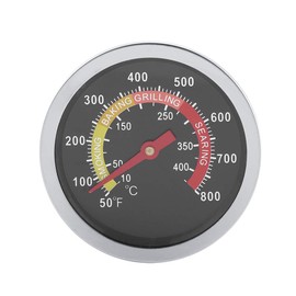 Grill Thermometer, Tbest Grill Thermometer, Temperature Display Grill, Thermometer, Weber Grill Thermometer, Grill Thermometer Digital 50 ~ 800 ℉ Stainless Steel Grill Thermometer Temperature Display