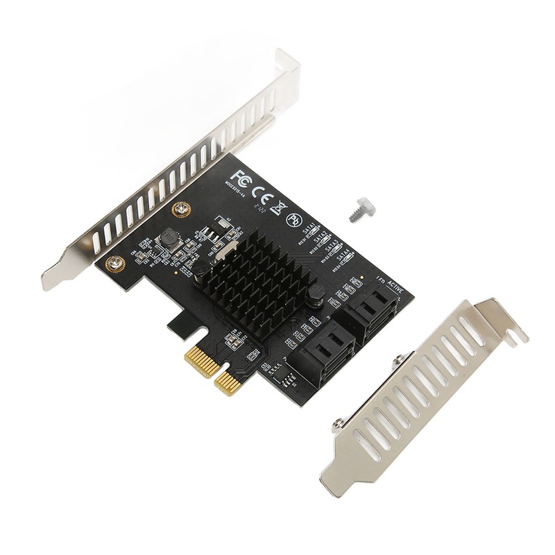 PCI E to SATA3.0 Ports Expansion Card 6Gbps 4 SATA3.0