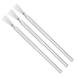 3 PCS Clay Needle Tools Sculpting Ceramics Pottery Carving Tools for Model Clay Supplies, Ceramic & Pottery Tools Sculpture Feather Pin 5.5 Long Feather Wire Texture Tool, LXLVOUEG