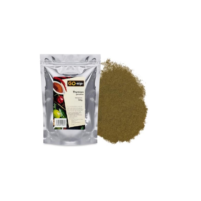Thyme Ground 100 g Premium Quality GOmigo