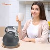 PriorityChef Tea Kettle For Stovetop, Soft Touch RapidCool Handle, Won't