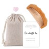 ELNIVOX Pregnant Birth Kit - Birth Comb with Affirmation Card