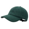 GADIEMKENSD Winter Unstructured Baseball Caps Wool Hat, Unstructured, Blackish Green