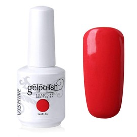 Vishine Gelpolish Professional Lacquer Color Soak Off UV LED Gel Nail Polish Manicure Tomato(1463)
