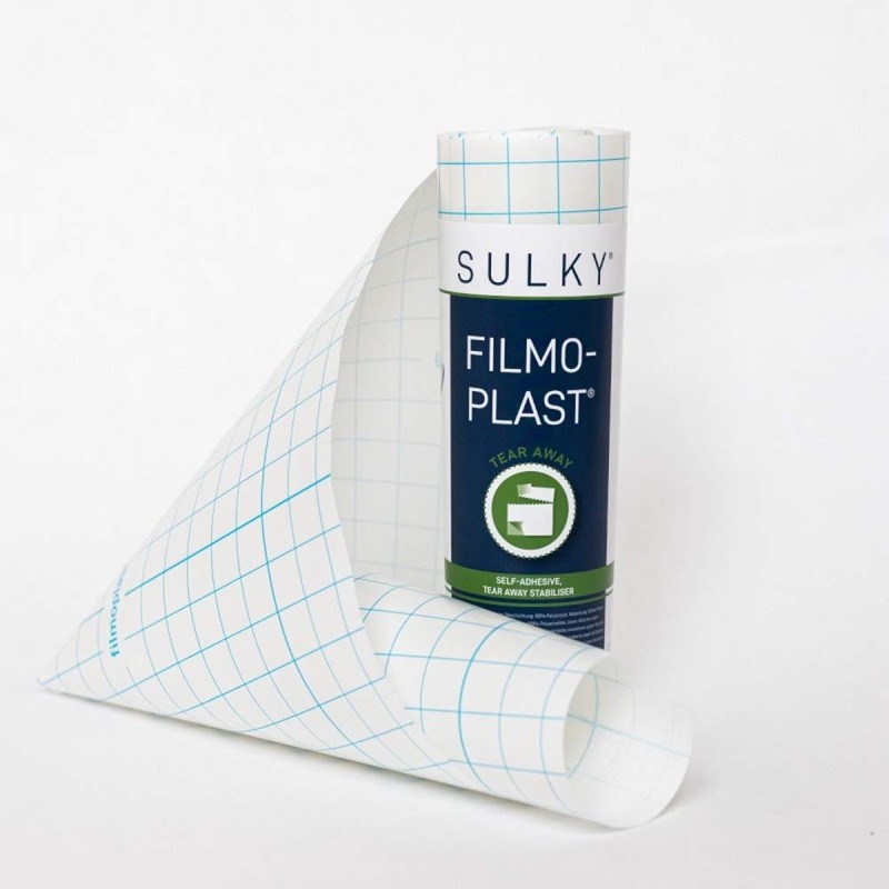 Sulky Filmoplast Embroidery Underlay (25 x 500 cm, White)
