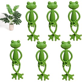 YVPSI - Soporte para plantas de rana, 6 piezas, soporte para plantas de rana, propagación de plantas, compañero de propagación, clips de fijación para trepar, clips de jardín para plantas trepadoras