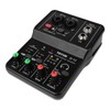 Sarini Mini Audio Mixer, USB, 2 Channel, Professional Soundboard Console