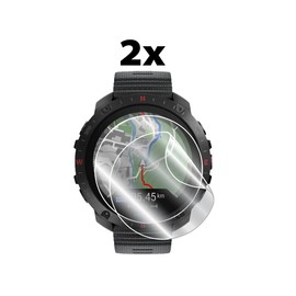 IPG para reloj inteligente Polar Grit X2 Pro Protector de visualización de hidrogel (2 unidades) Invisible HD Clear Film Anti Scratch Guard - Protector de visualización para GritX2Pro