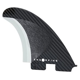 Firewire Endorfins KS1 3 Fin Set (FCS II - Black/Black, Large)