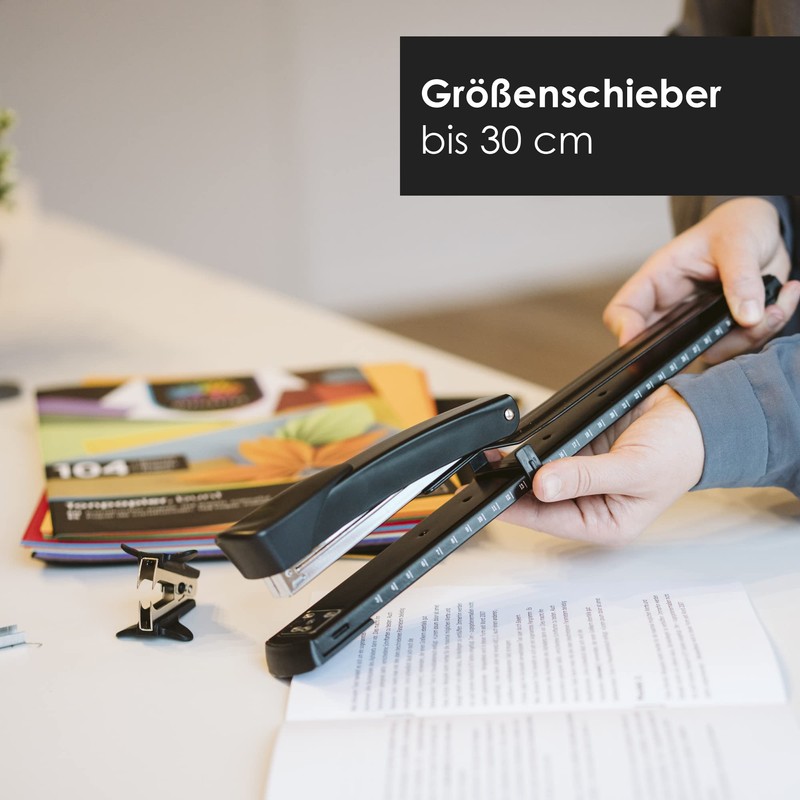 OfficeTree Long Sleeve Stapler - Stapler with 1 Stapler &