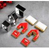 Unbrand/Generic 3PCS Set - Mini Gingerbread House Cookie Cutter _