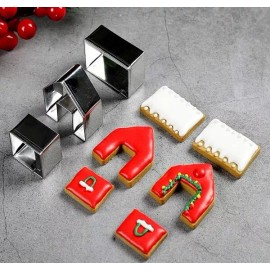 Unbrand/Generic 3PCS Set - Mini Gingerbread House Cookie Cutter _ Stainless