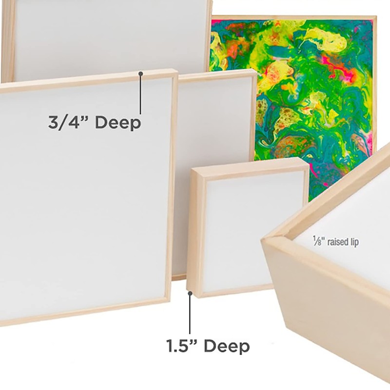 Liquid Art Panel - 1.5"" Depth