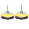 uxcell 3 Inch Hook and Loop Sanding Disc Pads Polyurethane