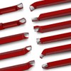 11 Pc 5/16" Carbide Tip Tipped Cutter Tool,Metal Lathe Cutting