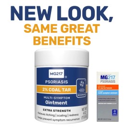 Pomada Para Psoriasis Mg217 2% Coal Tar 4oz Importado