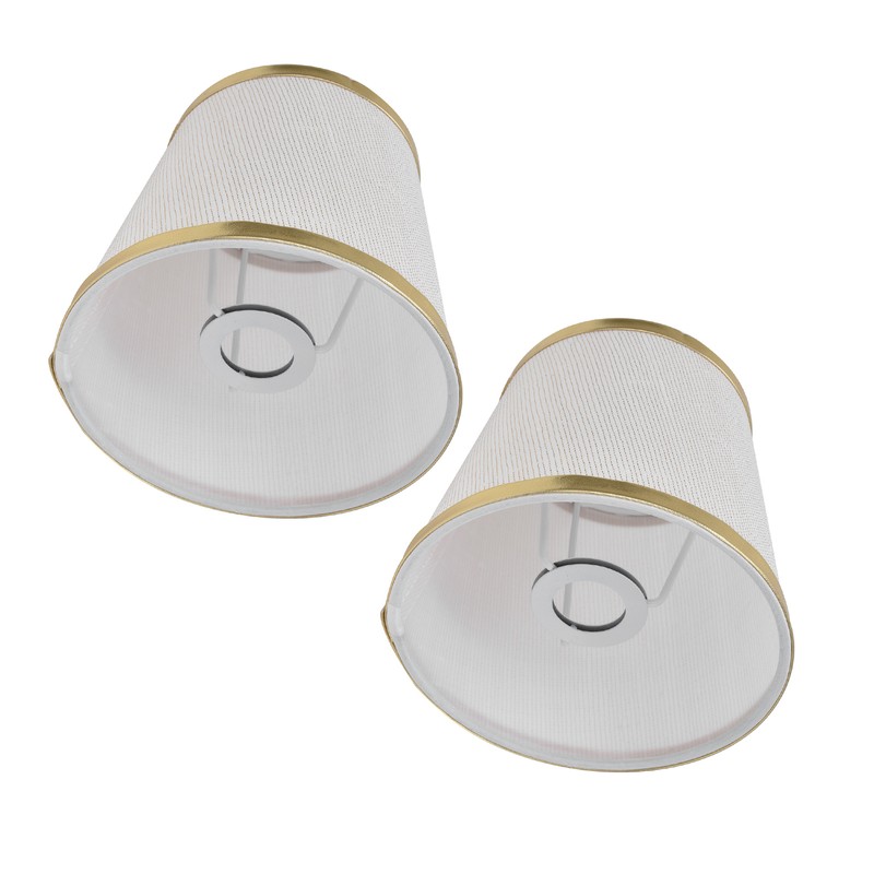 2PCS Fabric Lampshade European Style Lamp Shade for E14 Screw