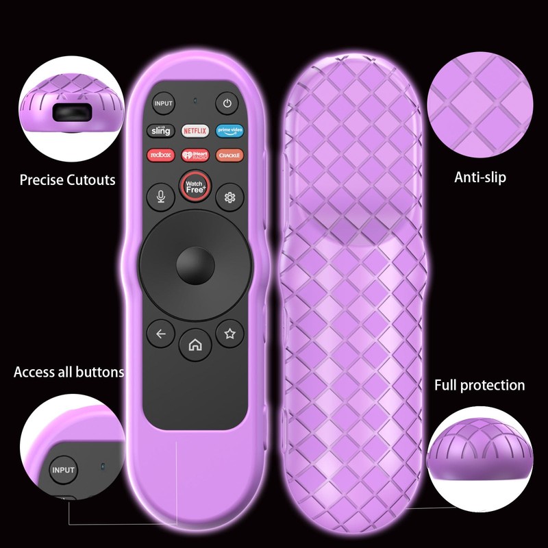 2PACK Case Cover for VIZIO XRT270 Smart TV Remote Control