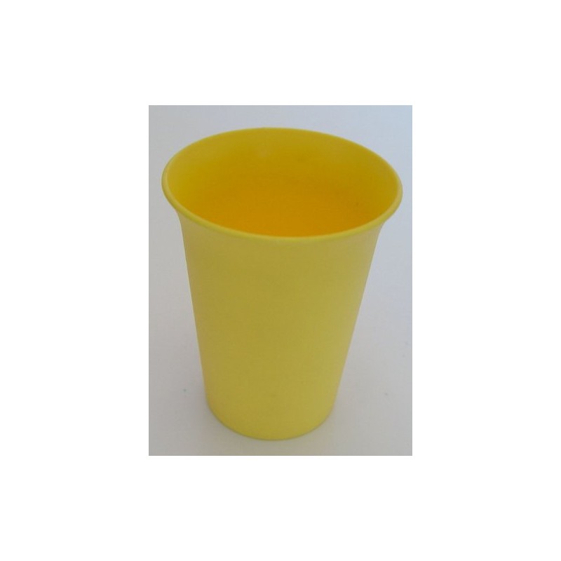 Yellow Tupperware Bell Tumbler 7 Ounces