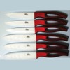 Cuchillo de cerámica para bistec, cuchillos superafilados, 6 piezas de