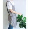 Glorlliant Apron Cotton Linen Soft Japanese Style Kitchen Apron with