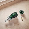 Bosch Home and Garden Stubby Ratchet Screwdriver with 6 Bits