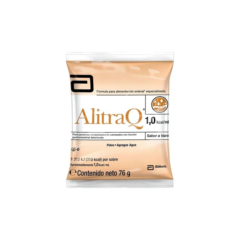 Alitraq 76 G Caja Con 6 Sobres Sabor Vainilla