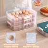 Deviled Egg Container with Lid, 36 Slots Egg Tray Carrier