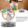 Low Temperature Stirling Engine Model DIY Interesting Stainless Steel Zinc